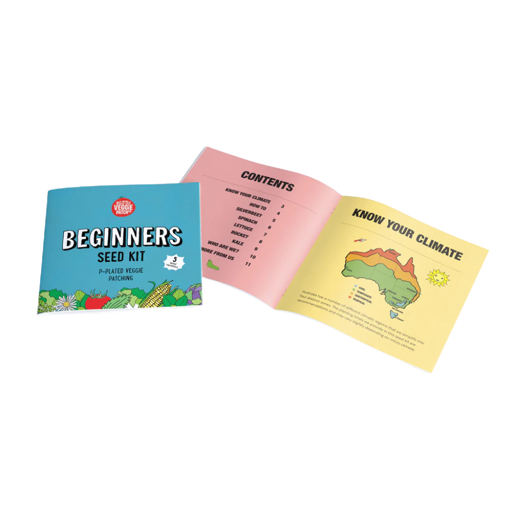 Little Veggie Patch Co Beginners Seed Kit Guide