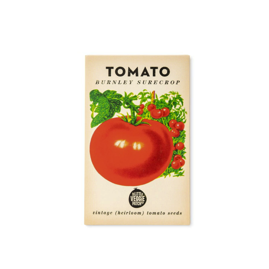 Tomato 'Burnley Surecrop' Heirloom Seeds Packet