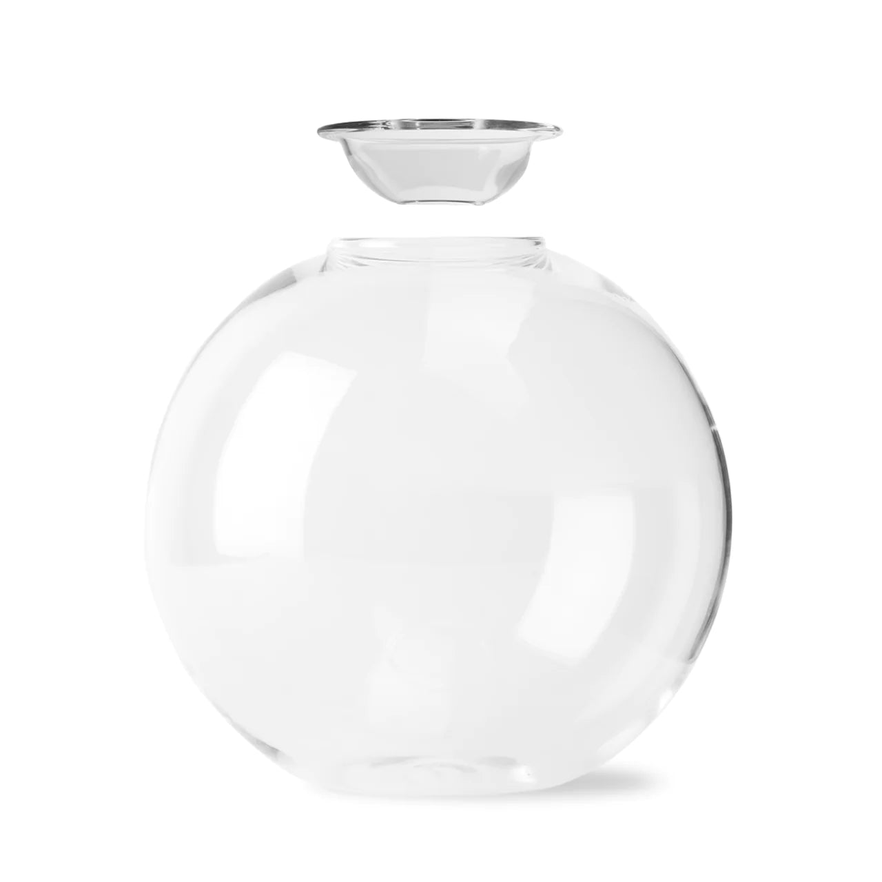 Large Bulb Propagation Vase, Clear