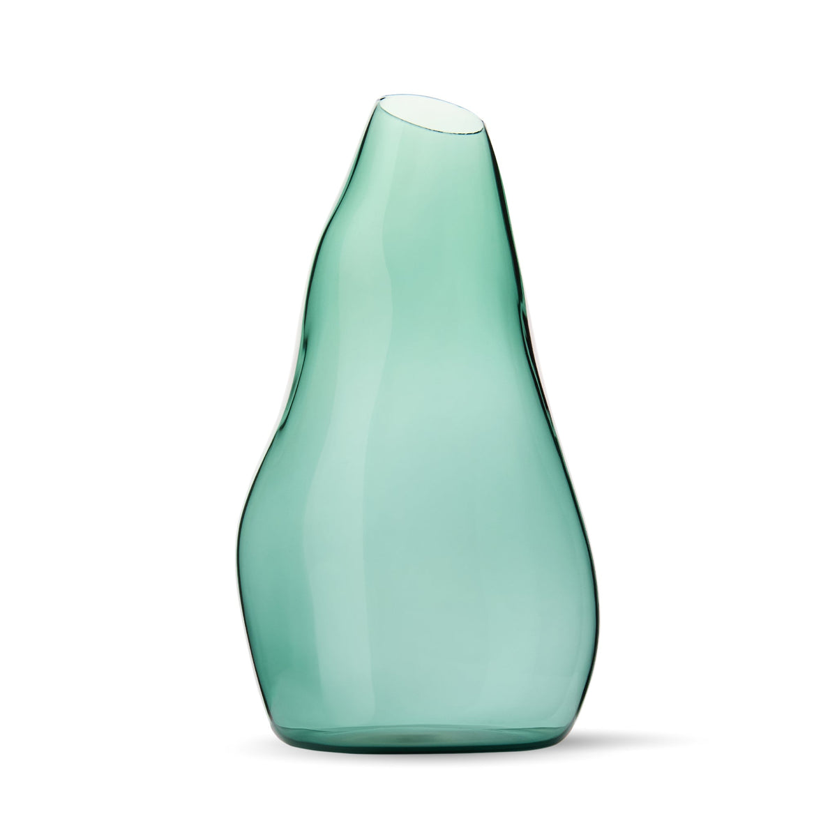 Studio Milligram Juno Glass Vase, Teal