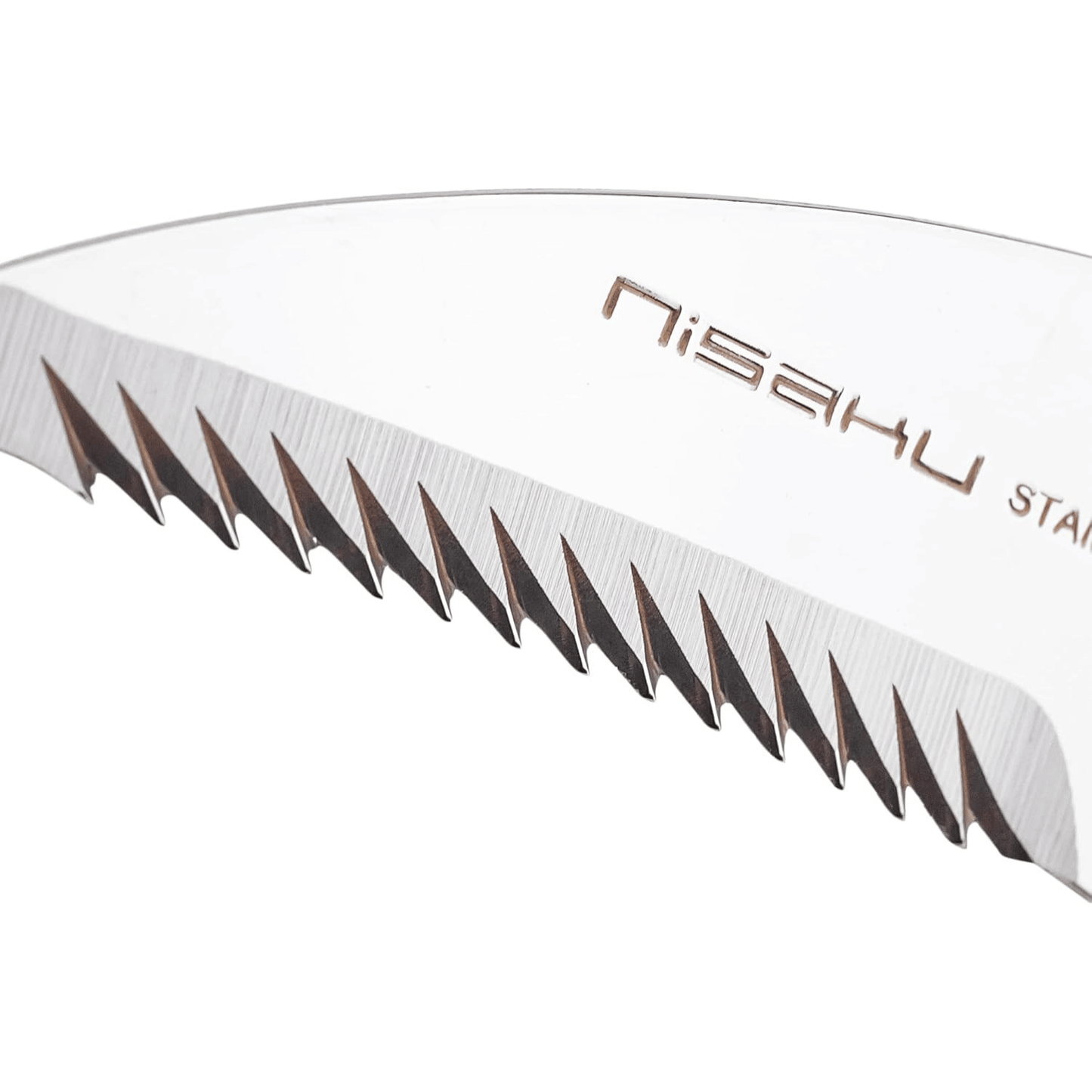 Nisaku 140 Japanese Weeding Sickle with Serrated Blade