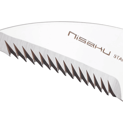 Nisaku 140 Japanese Weeding Sickle with Serrated Blade