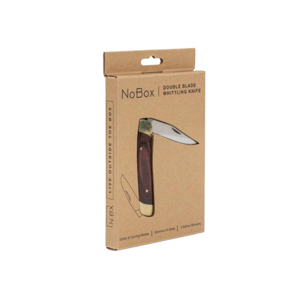 NoBox Whittling Knife Packaging