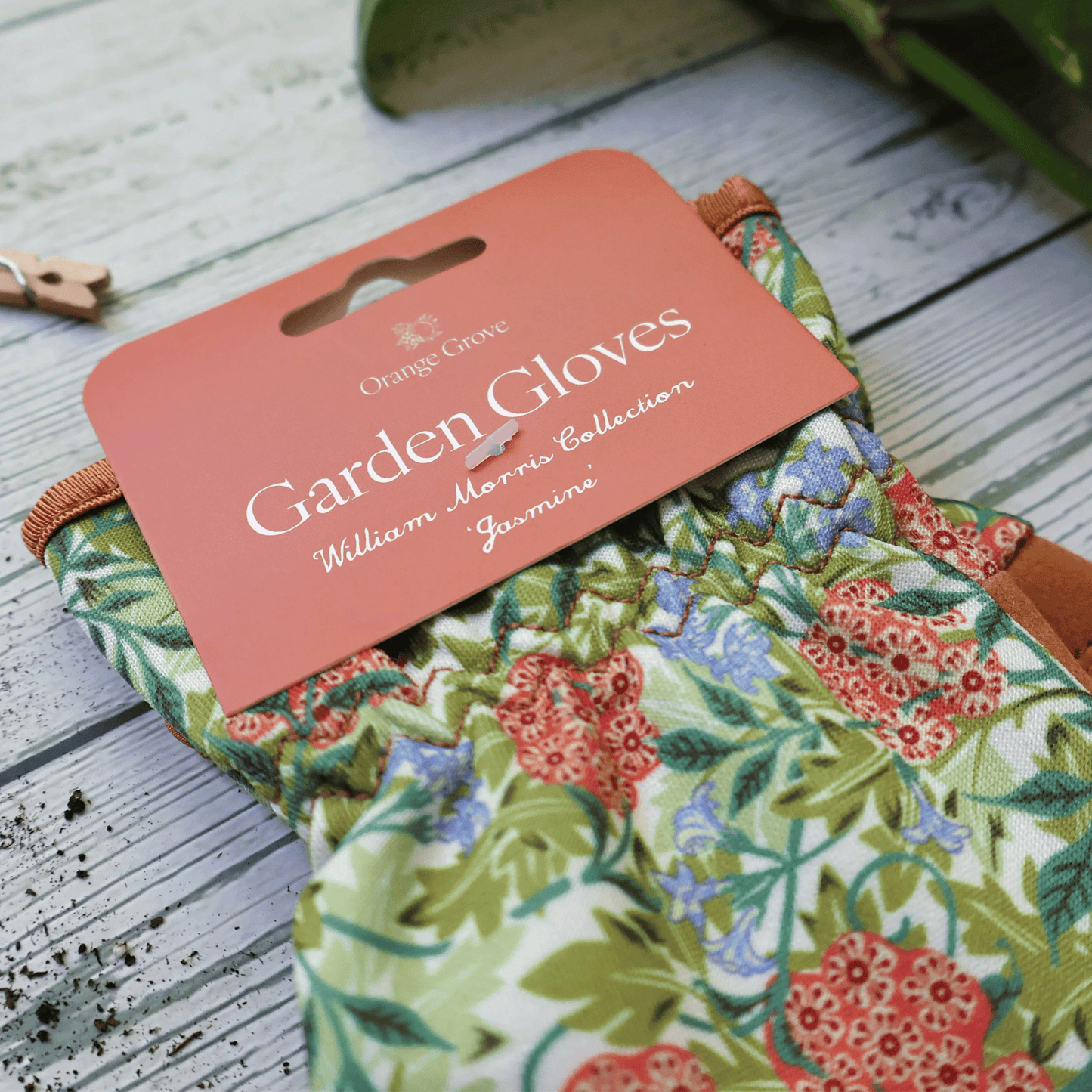 Orange Grove Garden Gloves Header Card