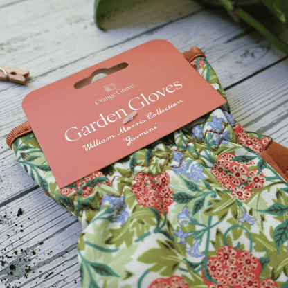 Orange Grove Garden Gloves Header Card