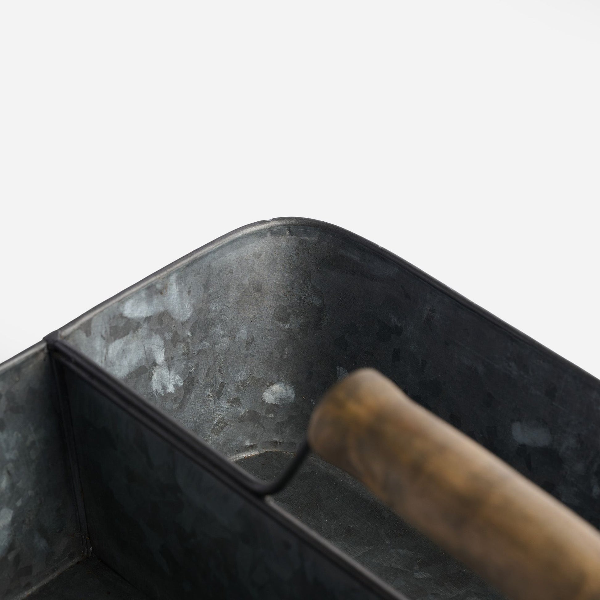 Patina on Tin Garden Trug