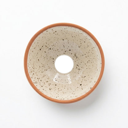Pepin 'La Bobèche' for Plants with Round Hole, Speckled White