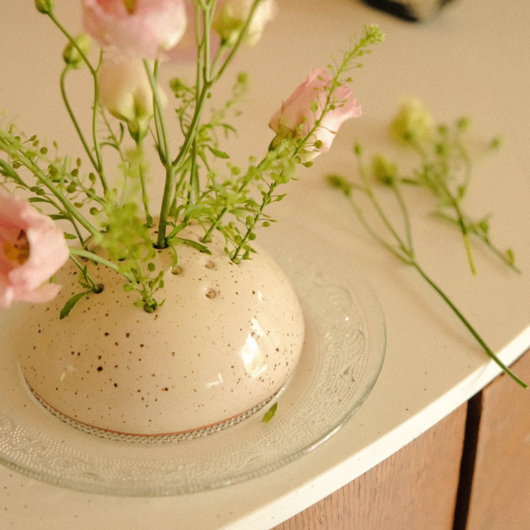 Pepin Ceramic Flower Frog