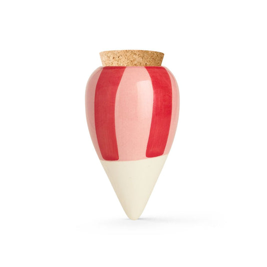 Pepin Olla, Pink & Red Stripes