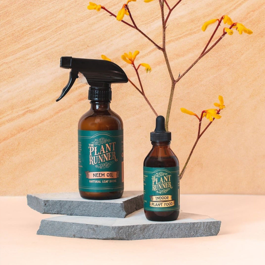 Neem Oil & Plant Food Bundle Backyard Botanist