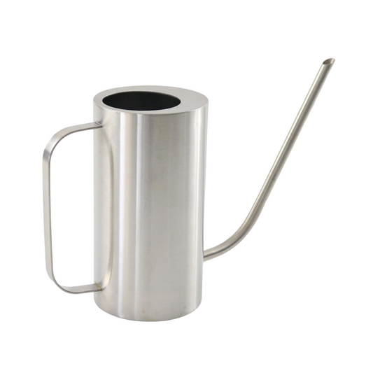 Tall Stainless Steel Indoor Watering Can, 1L