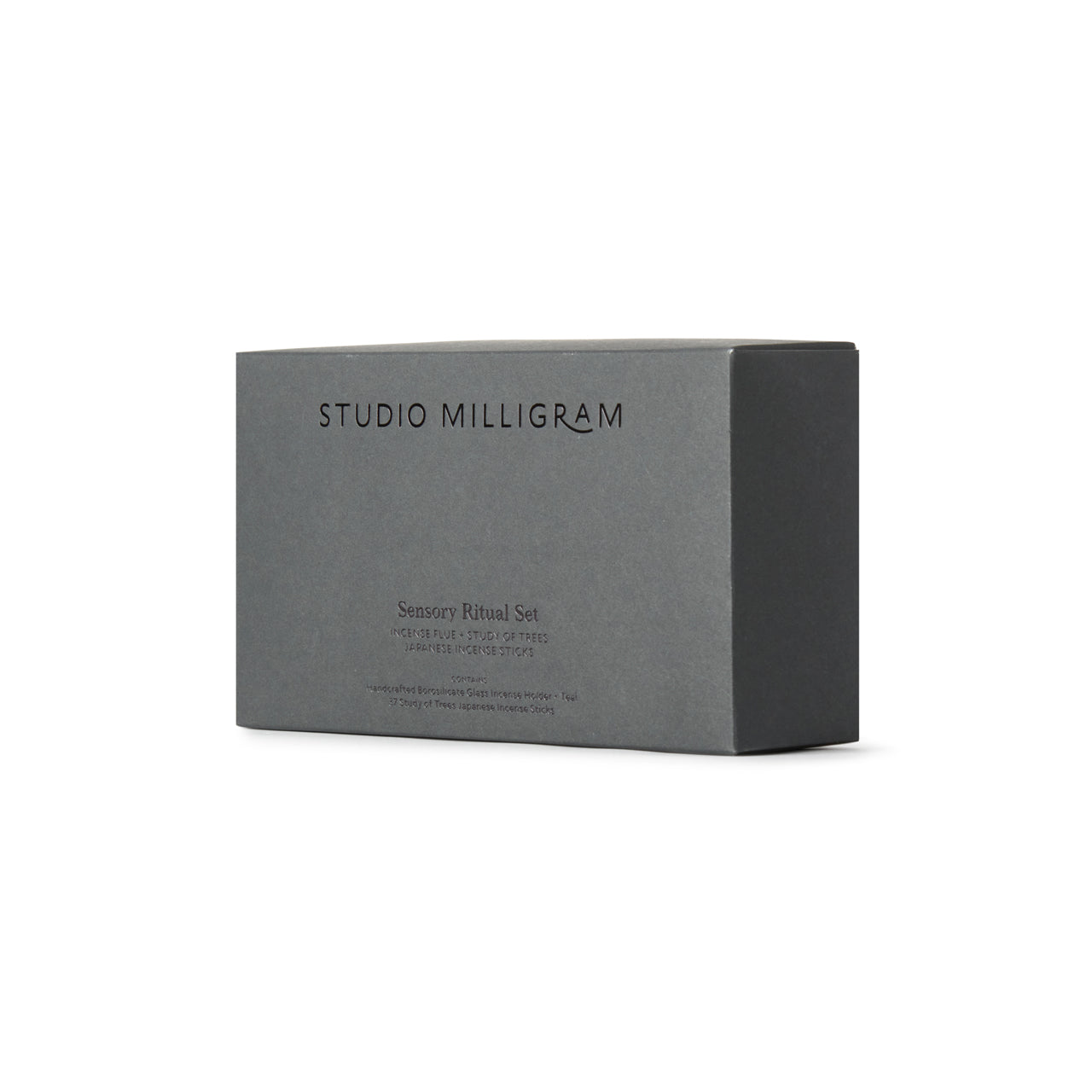 Studio Milligram Study of Trees Incense Flue Set Packaging