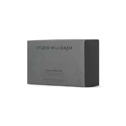 Studio Milligram Study of Trees Incense Flue Set Packaging