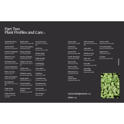 The Plant Book - Plant Profiles