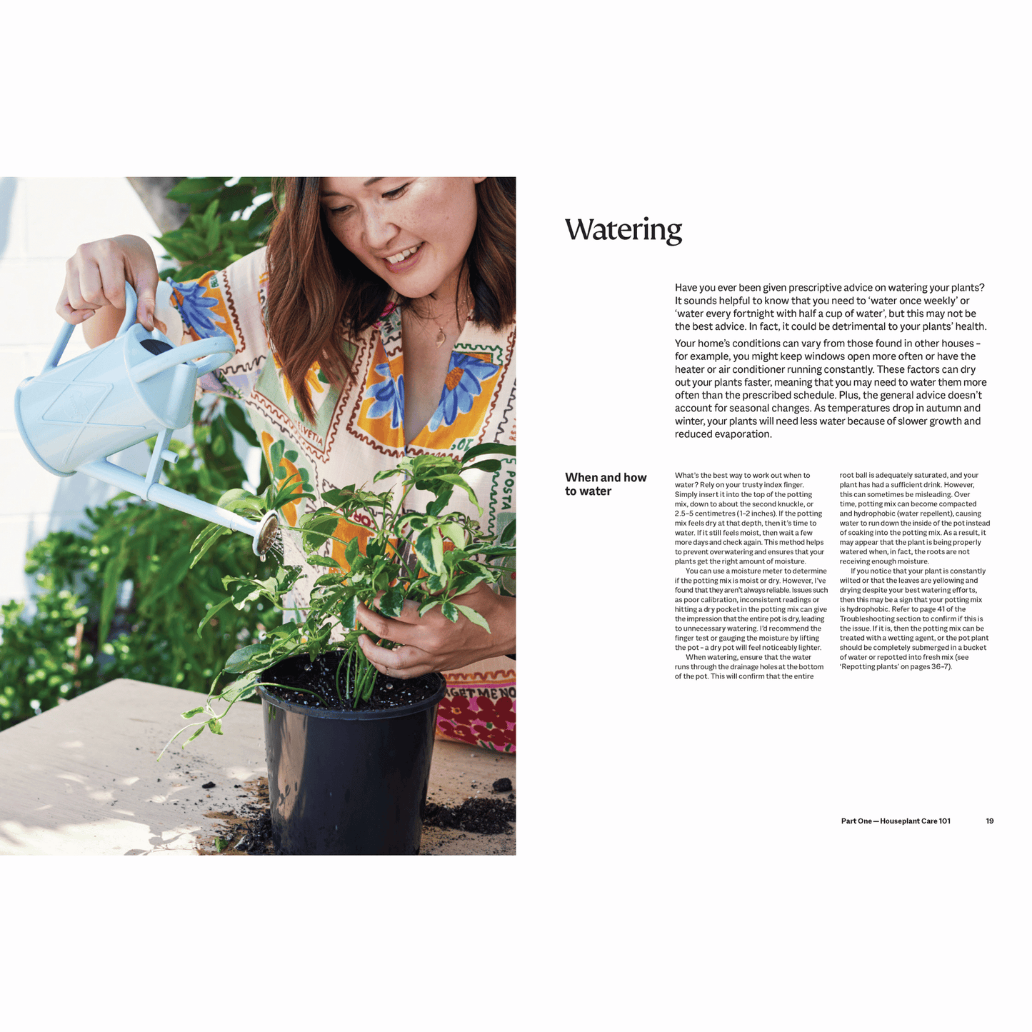 The Plant Book - Watering