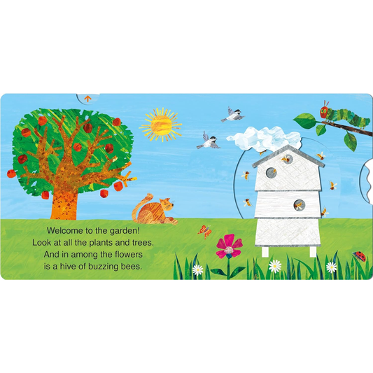 The Very Hungry Caterpillar's Garden Welcome Page