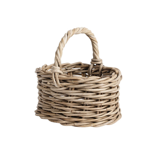 Wicka Half Pint Oval Kubu Basket