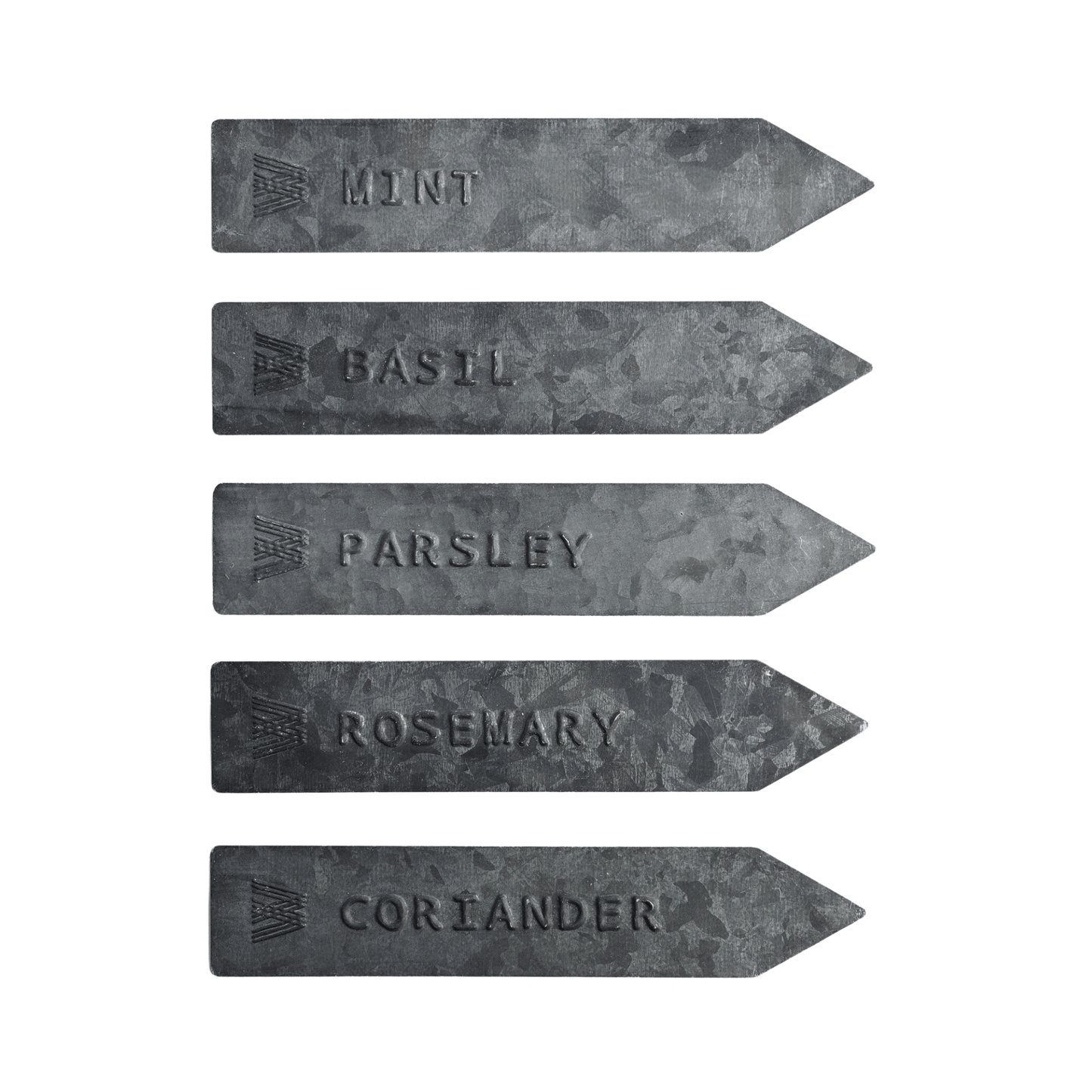 Wicka Pressed Tin Herb Stakes