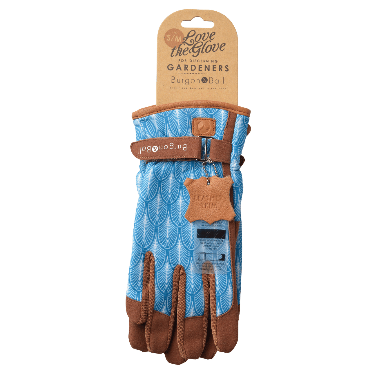 Burgon & Ball 'Love the Glove' Women's Gardening Gloves, Gatsby - Header Card