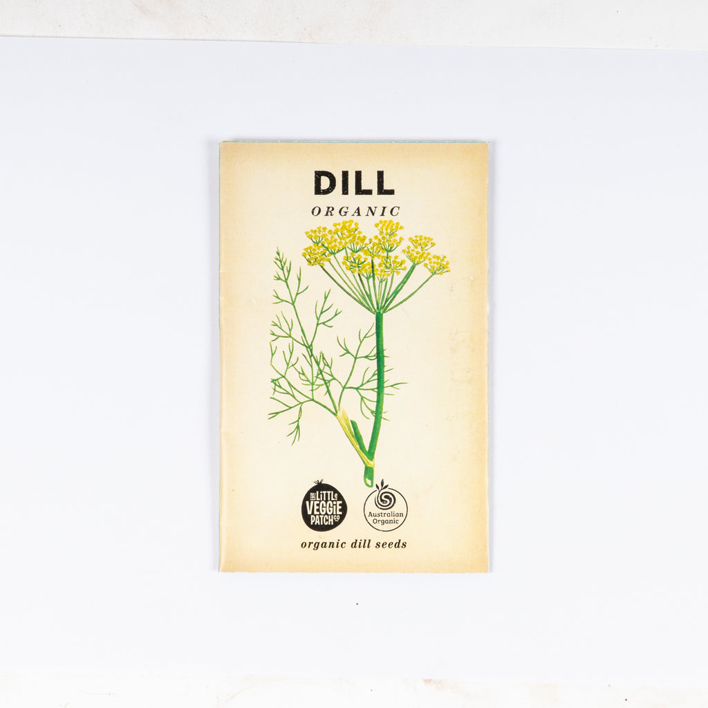 Grow your own dill with these certified Australian Organic dill seeds.