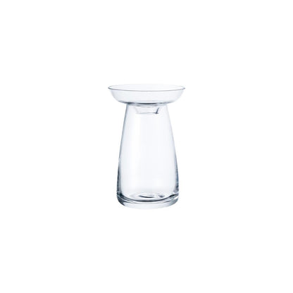 Kinto Japan Aqua Culture Glass Propagation Vase, Small, Clear