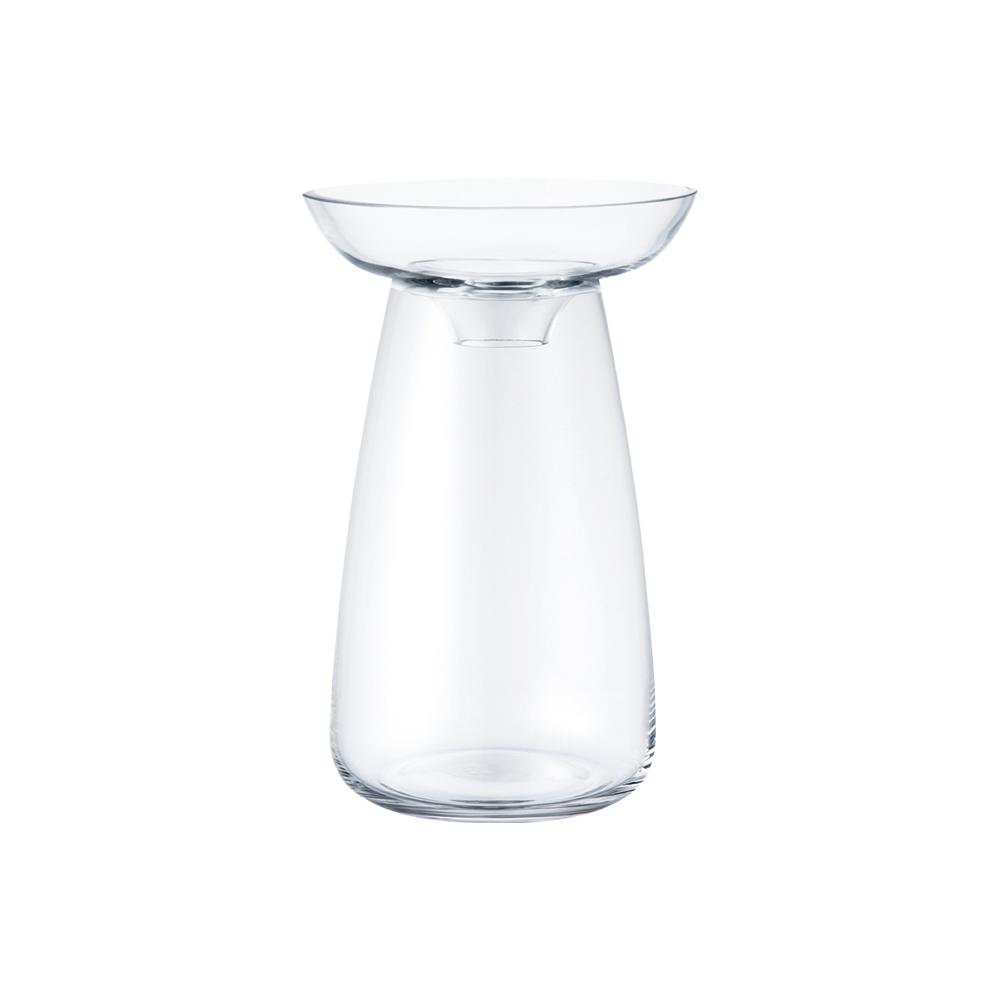 Kinto Japan Aqua Culture Glass Propagation Vase, Large, Clear