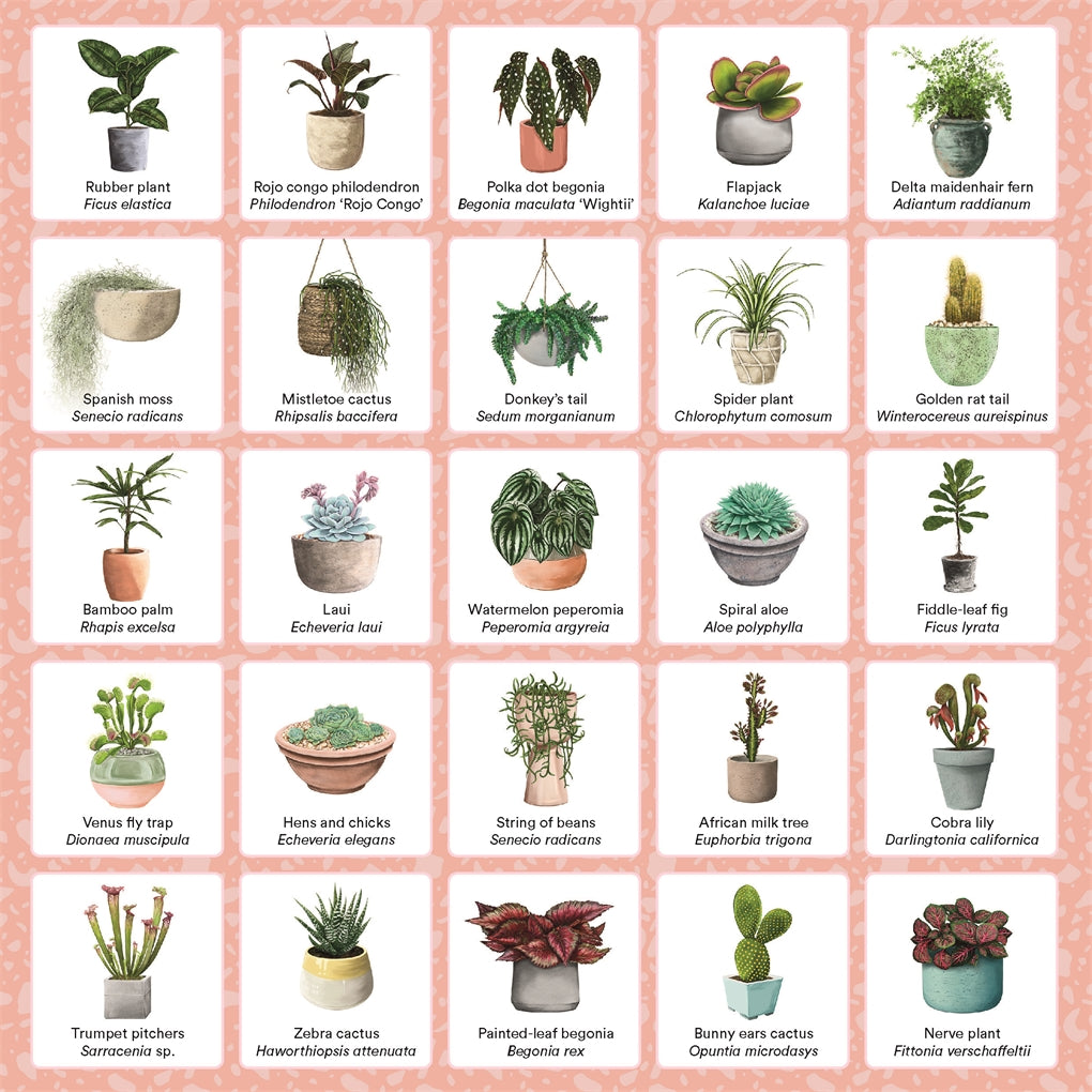 Plant Bingo Card 3