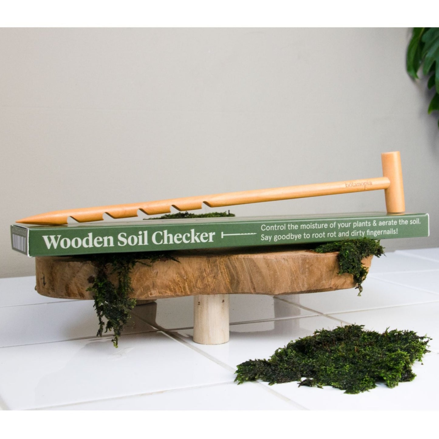 Wooden Soil Checker