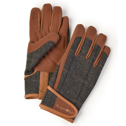 Burgon & Ball 'Dig the Glove' Men's Gardening Gloves, Tweed