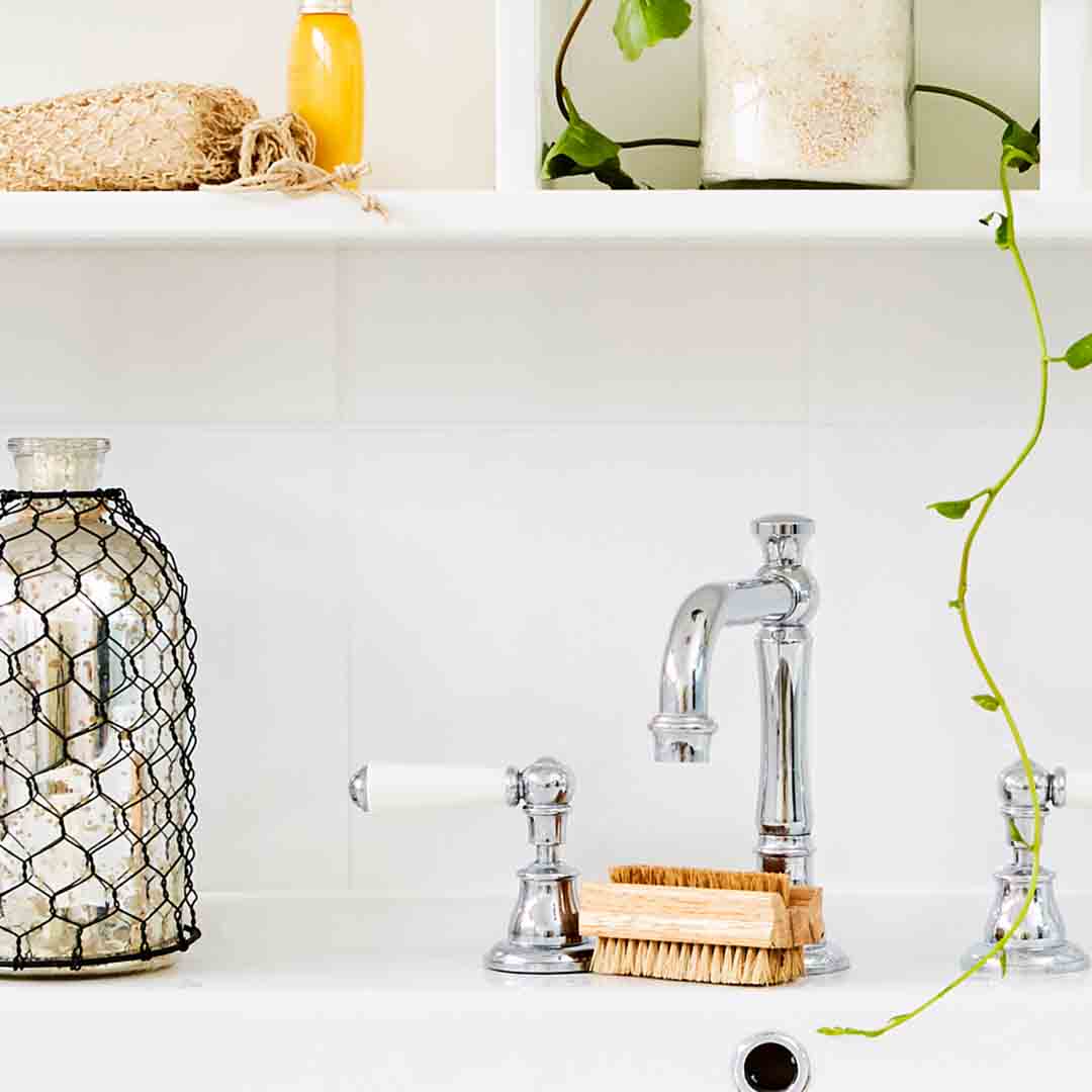 EcoMax Nail Brush on Sink