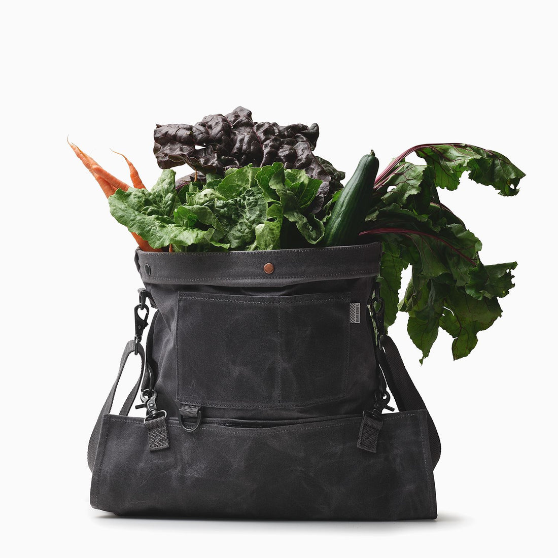 Vegetables in Barebones Harvesting & Gathering Bag