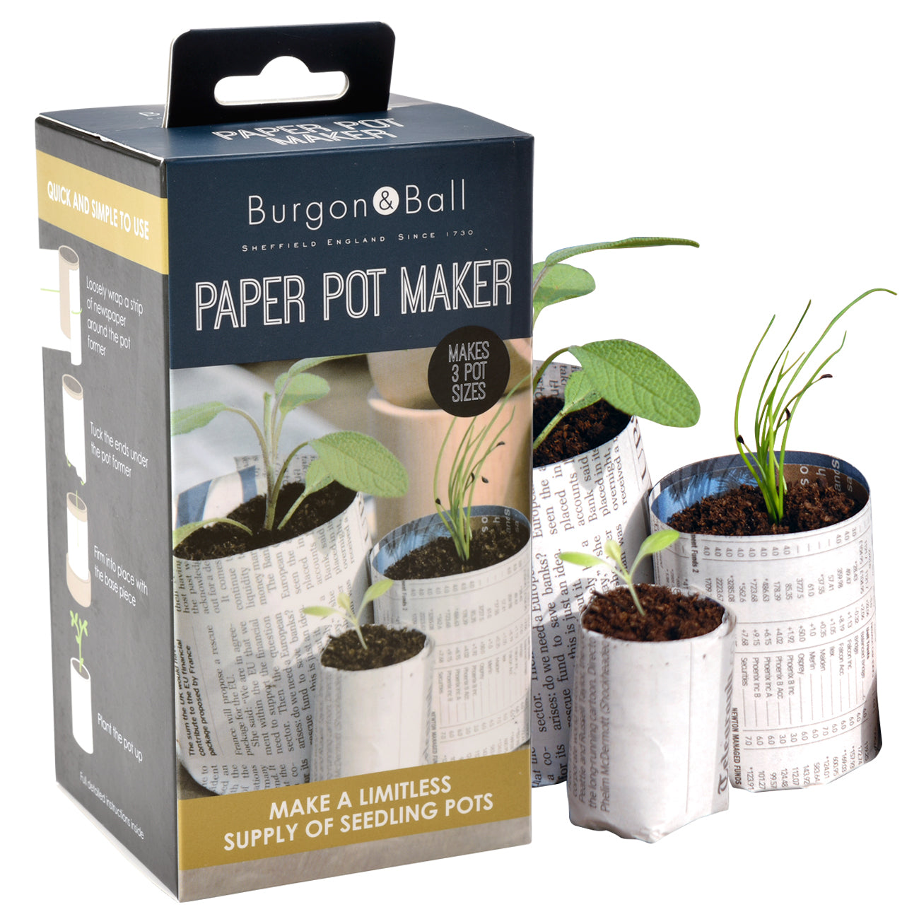 Burgon & Ball Paper Pot Maker