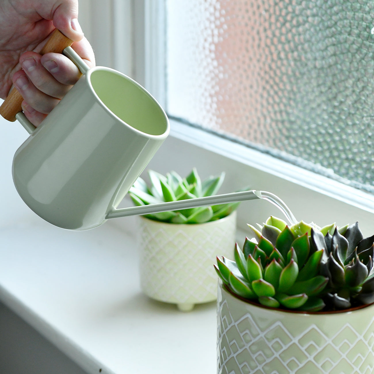 Houseplants add so much to a home’s style, so to care for them, why use a watering can which is anything less than gorgeous?