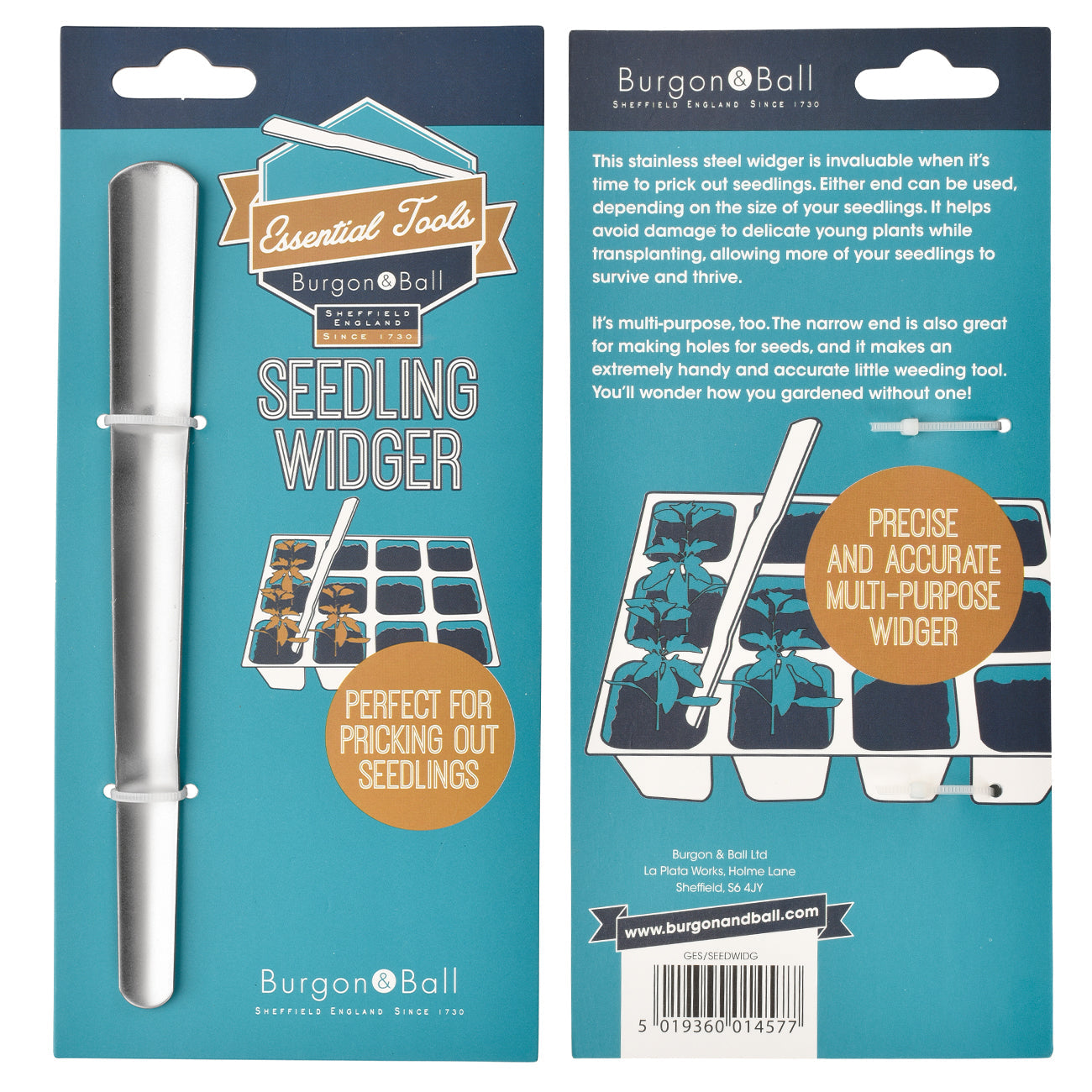 Burgon & Ball Seedling Widger Packaging