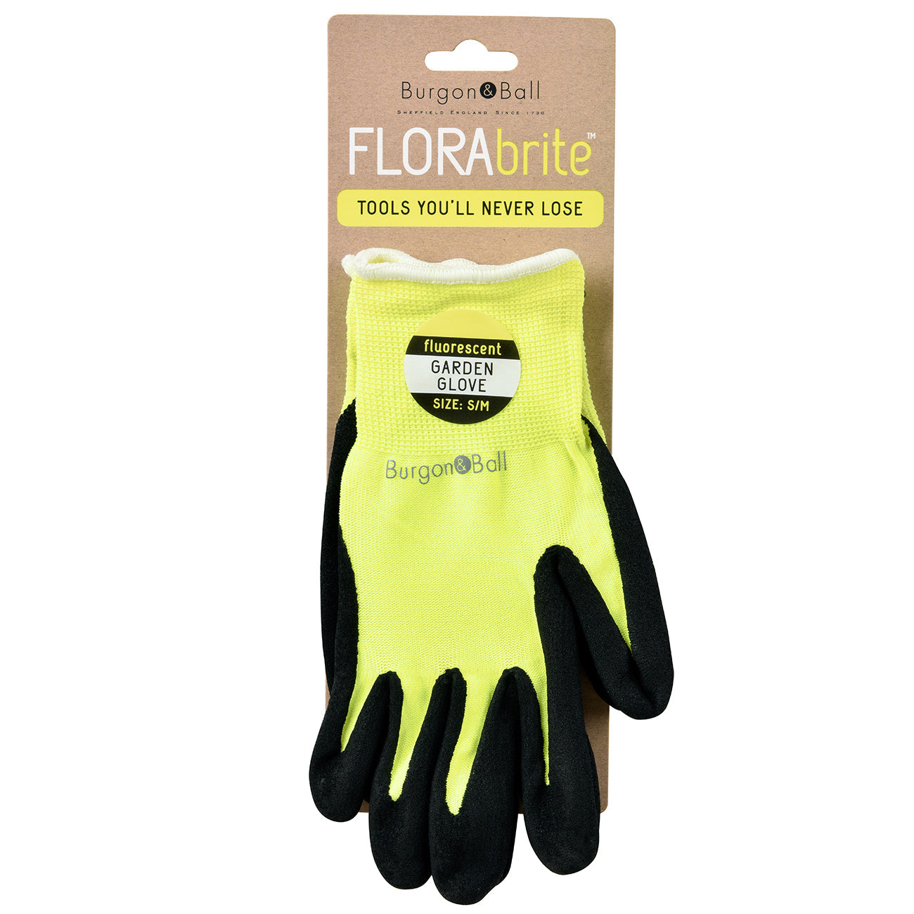 FloraBrite® Yellow Garden Gloves