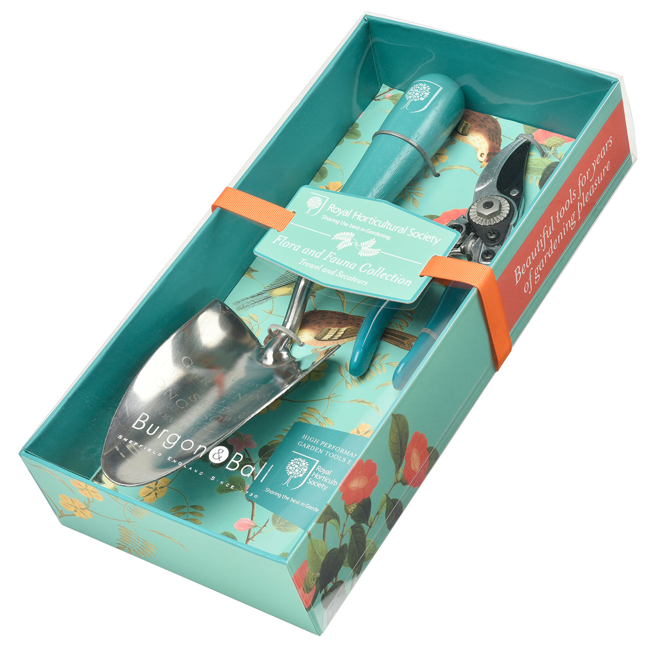 Gift Boxed Flora & Fauna Trowel & Secateurs