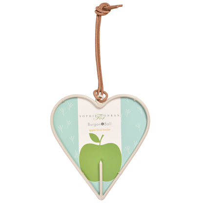 Sophie Conran Apple Bird Feeder, Heart