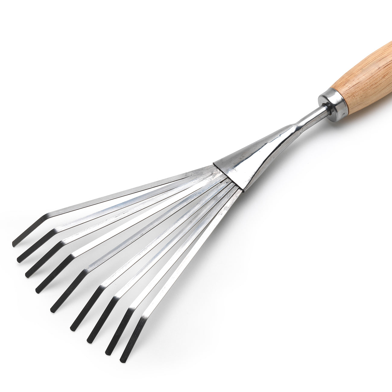 RHS Stainless Steel Mid Handled Shrub Rake