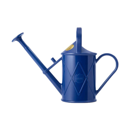 Haws 1.1L (2 Pint) 'Bartley Burbler' Plastic Indoor Watering Can in Blue