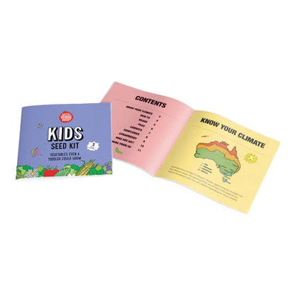 Kids Seed Kit Booklet