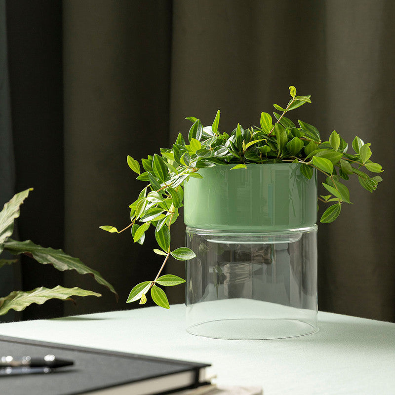 Milligram Studio Glass Flip Planter Wide