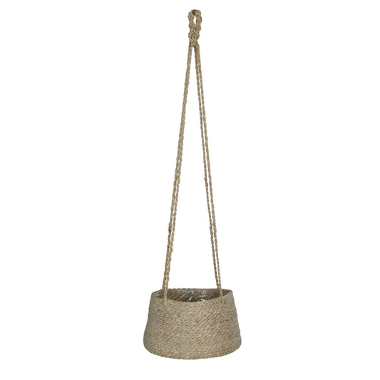 Garden Trading Hand Woven Indoor Plant Hanging Basket, Tapered