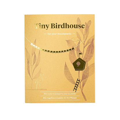 Botanopia Tiny Birdhouse for Plants Sleeve