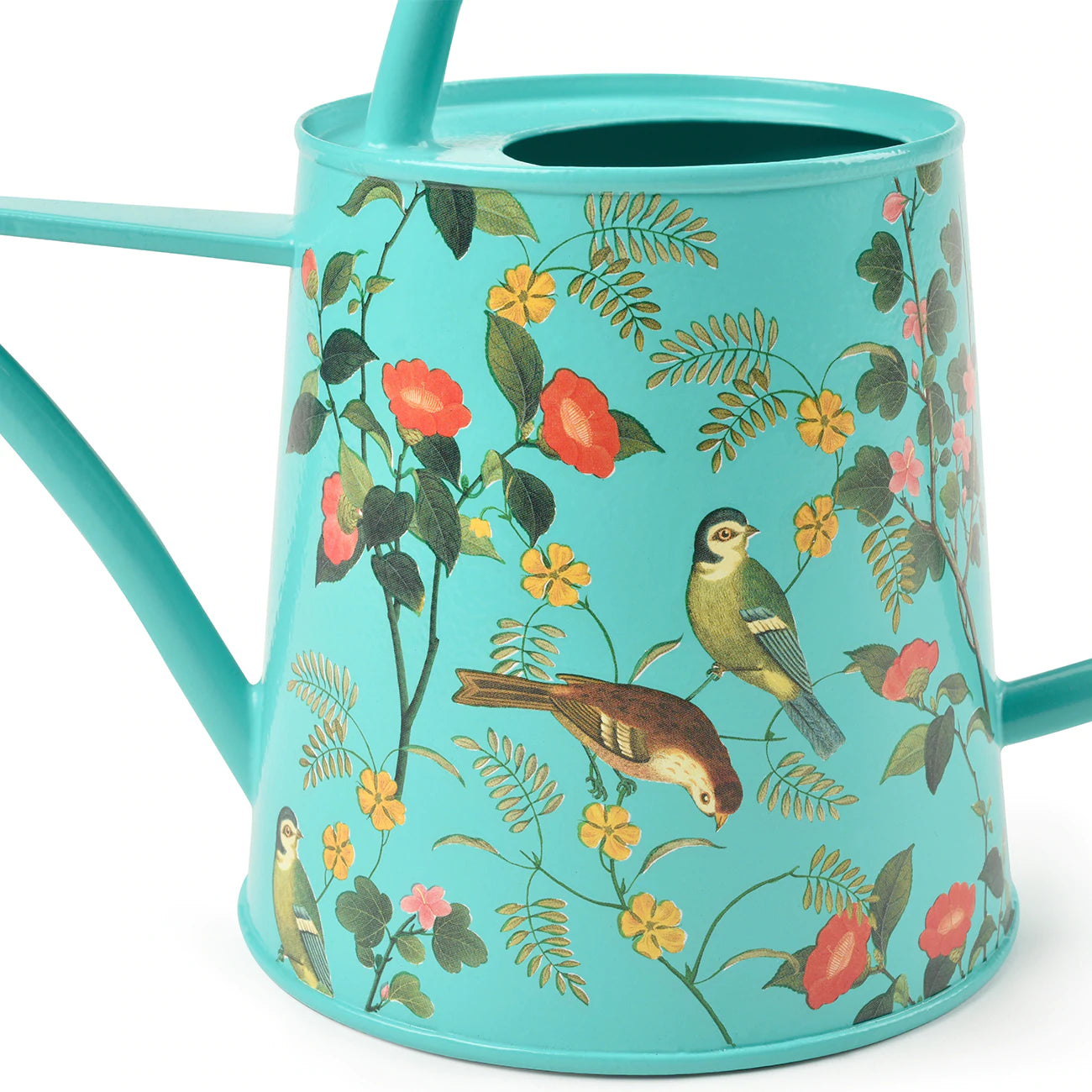 Burgon & Ball 'Flora & Fauna' Metal Indoor Watering Can Close Up