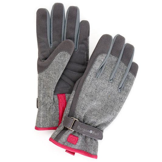 'Love the Glove' Women's Gardening Gloves, Grey Tweed