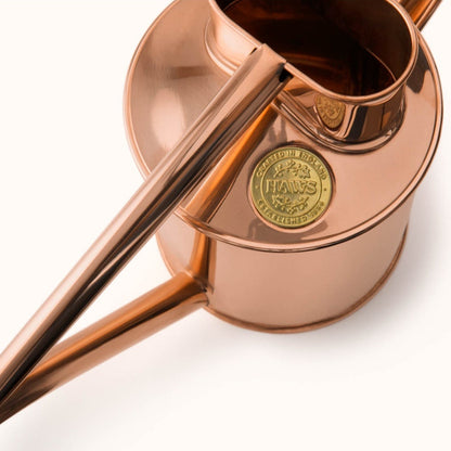 Haws Copper Watering Can 'Crafted in England' Seal