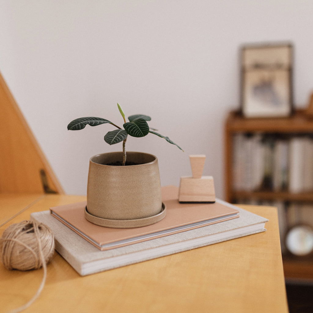 kinto plant pot Vintage Plant Pot 192, Beige
